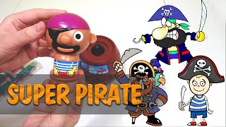 Pop-Up Pirate Game Tomy Super Pirate Unboxing Video And Gameplay