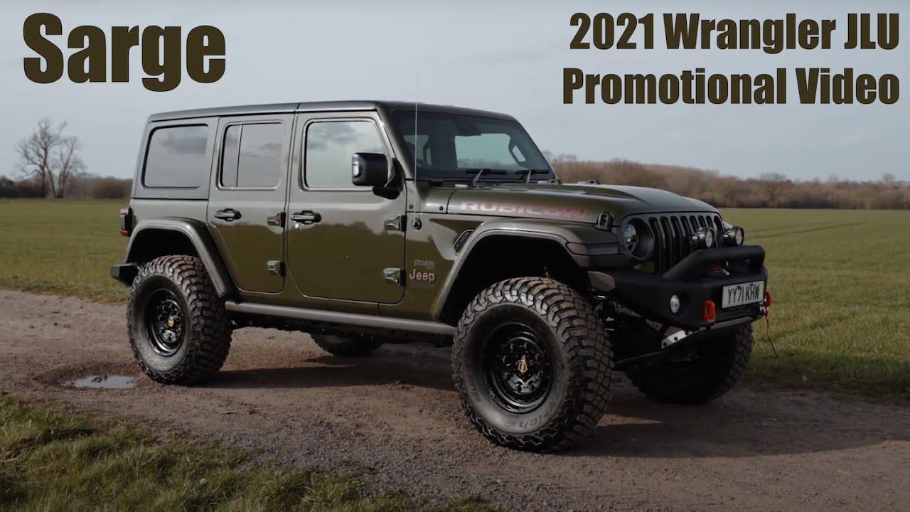 Custom Sarge Green Jeep Wrangler JLU Rubicon - Storm 54 Promo Video