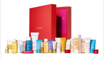 Clarins 24 days Advent Calendar Unboxing 2022!