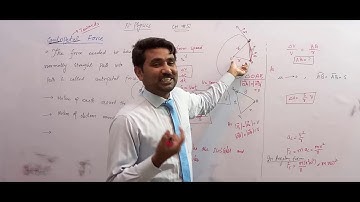 Centripetal Force || FSc physics chapter 5 || Physics Lecture by Naveed Anjum