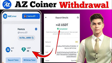 Az Coiner withdrawal | how to withdraw az Coiner usdt | az Coiner usdt withdraw complete process