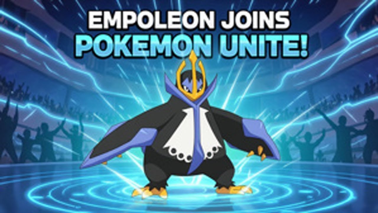 Empoleon Joins Pokémon Unite – All-Rounder Build, Moves & Release Update
