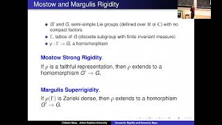 Harmonic maps and rigidity