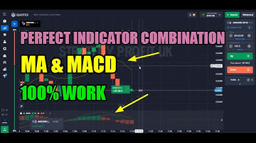 PERFECT INDICATOR COMBINATION - MA & MACD 100% Work - Quotex Trading