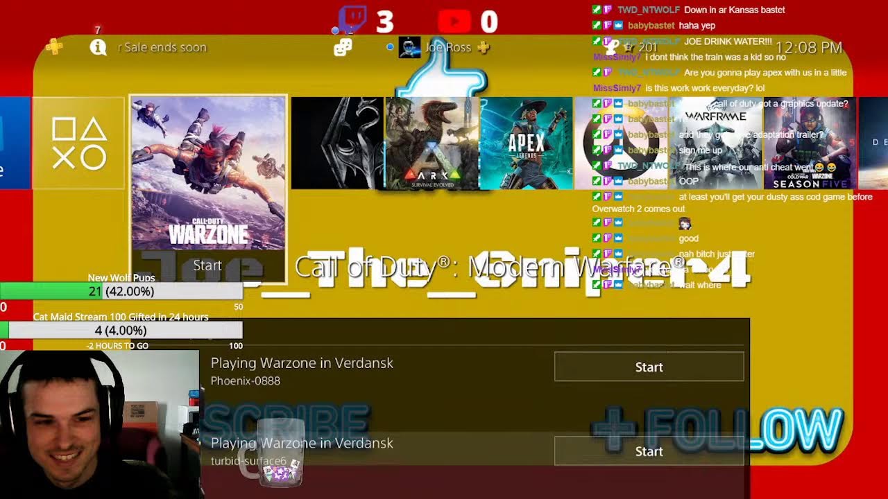 Skyrim then the Warzone event. 