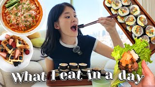 what I eat in a day | simple home KOREAN meals & recipes 🥘🍜🍳