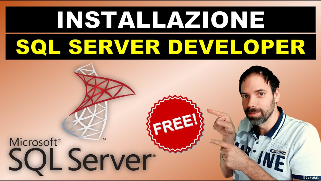 Installazione SQL Server Developer Edition - YouTube