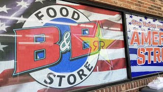 B&B food store. Hildebran North Carolina
