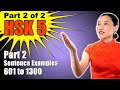 HSK 5 - Complete 1300 Vocabulary Words &amp; Sentence Examples Course - Part 2 of 2 - with TIMESTAMPS