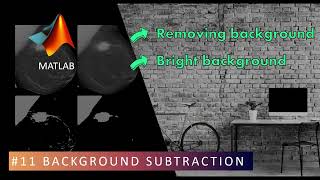 Matlab 이미지 processing 강의 11. background subtraction