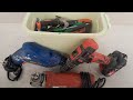 Engineering Building Tools Box Drill, Wrench, Hammer, Pliers, Screwdriver, Grinder