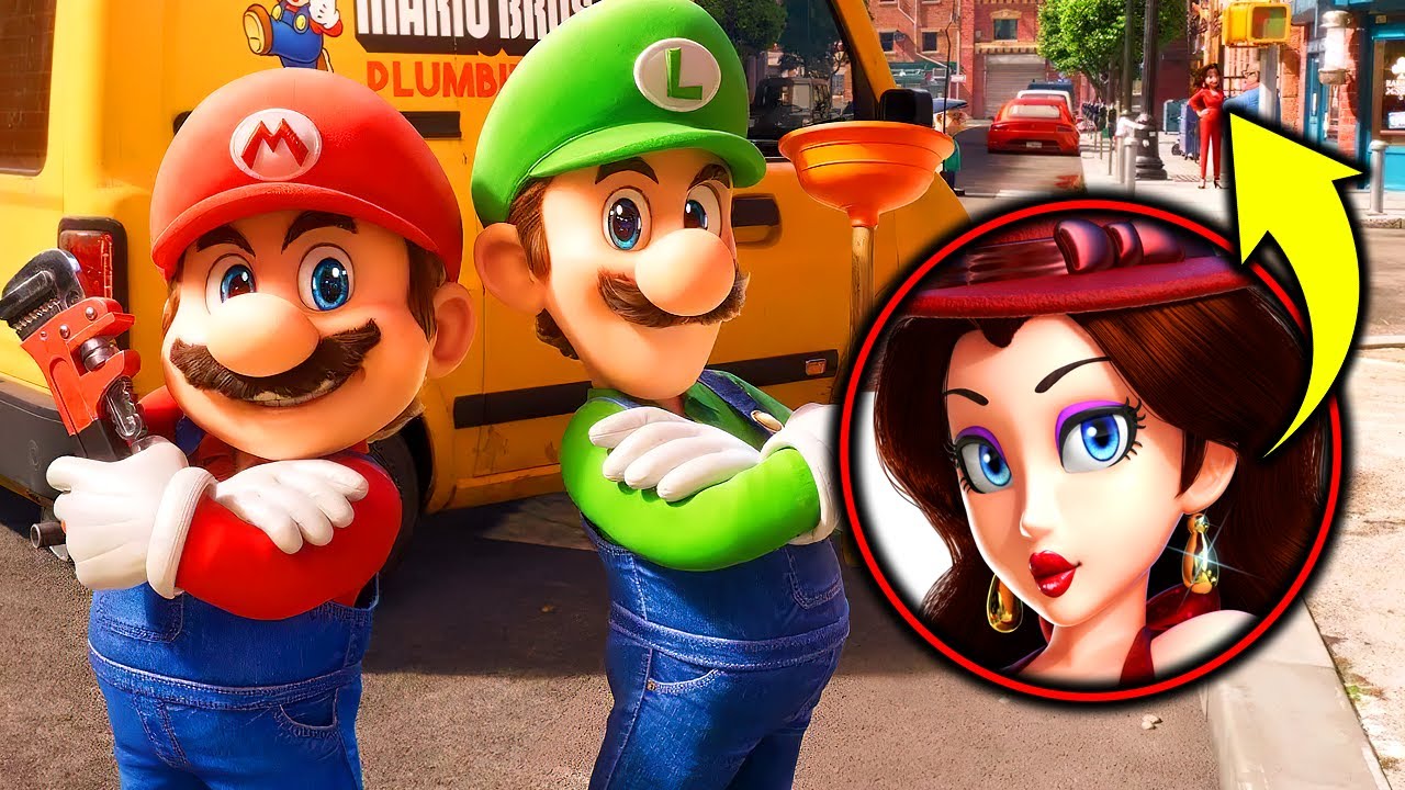Super Mario Bros. Movie Plumbing Ad Trailer FULL Breakdown and Easter ...