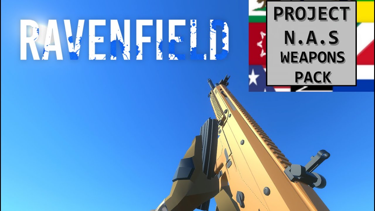 Ravenfield Project N.A.S weapons pack gameplay SCRAPPED mod