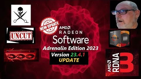 Amd Adrenalin 23.4.1 Update  #amd