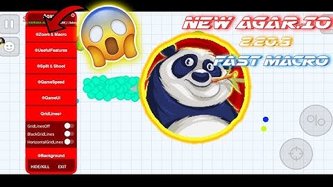 🤩😱NEW AGAR.IO 2.20.3 + MACRO FAST LIGHT🤑 + EPIC AUTOCLICKER🤪🤯