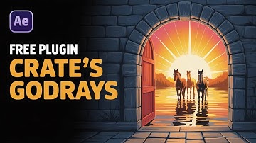 애프터 이펙트에서 사실적인 광선 만들기 | Crate의 Godrays 플러그인 무료 튜토리얼