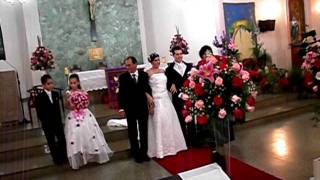 Casamento Nayara e Daniel - Saída dos noivos e padrinhos