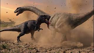 Giganotosaurus vs Argentinosaurus — Titan Plains Showdown