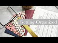 Creating BUDGET TRACKERS & Homemade Notebooks - Getting ORGANIZED & Being PRODUCTIVE