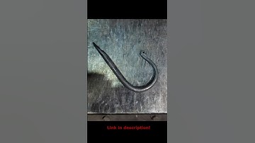 Forging a hook! #blacksmith  #forged #handmade #art