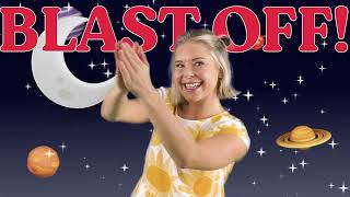 Nursery Rhymes and Kids Songs 🎵🌜🚀Blast Off🚀🌙🎵   Counting Song for Kids Baby and Toddler Learning