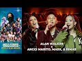 Anggi Marito X Mark X Rimar - Hero (Alan Walker) | MEGA KONSER KEMENANGAN IDOLS X ALAN WALKER