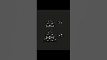 HOW MANY TRIANGLES ARE THERE?? #shorts #triangle