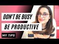 "I want to be successful but I waste a lot of time" - My Tips on Productivity