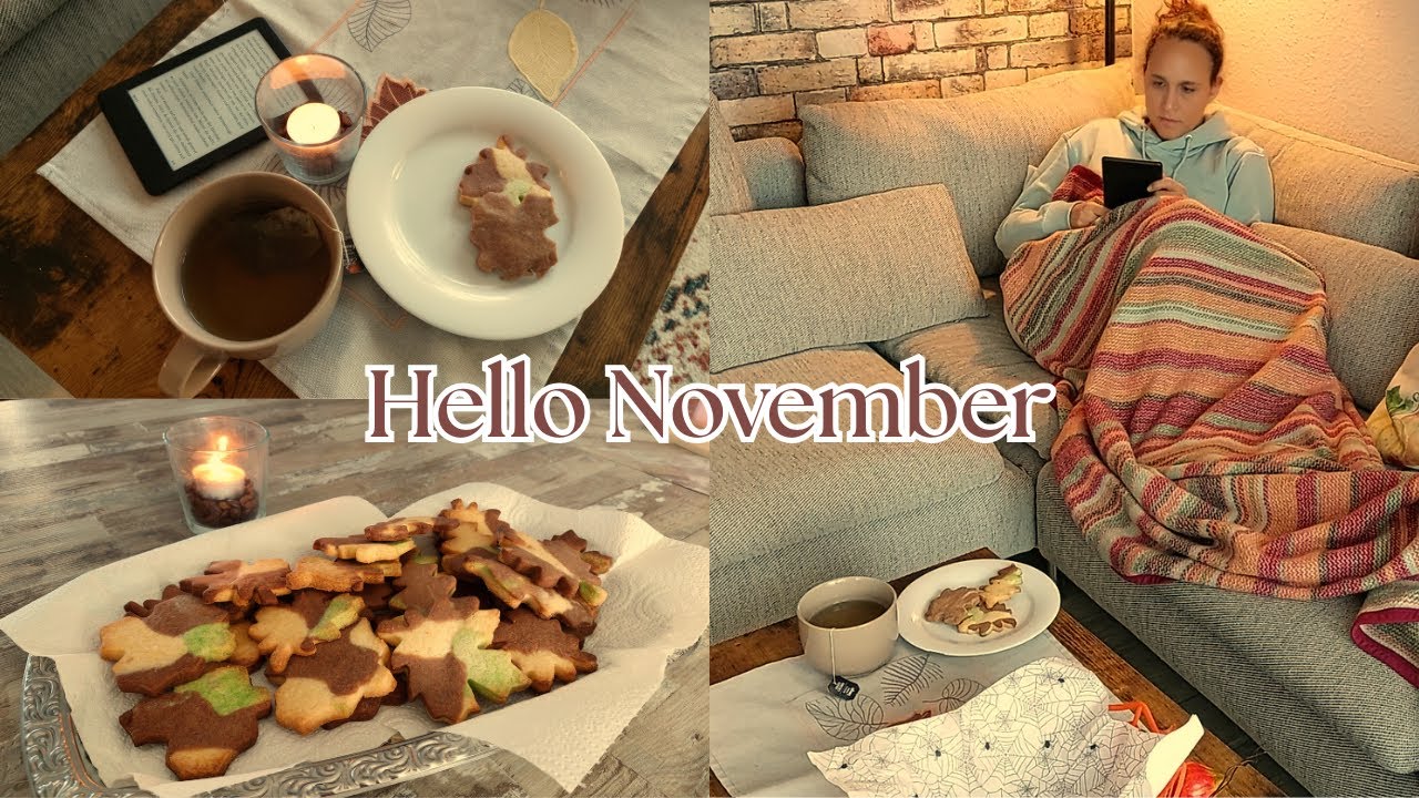 🌿Silent & Cozy Morning |☕ Baking Autumn Cookies