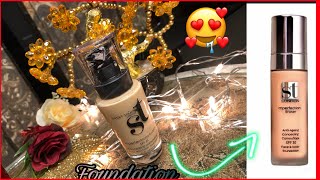 St London foundation IMPERFECTION ERASER REVIEW | dry skin foundation