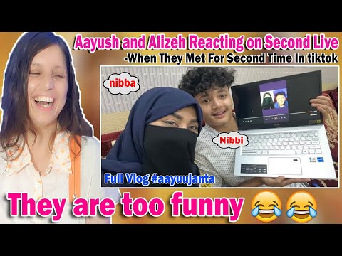 Aayoush Singh Thakuri and Alizeh - Reacting on second live together | Full Vlog #aayuujanta