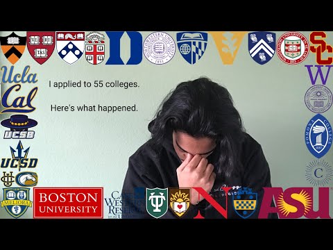 I applied to 55 colleges. Here&rsquo;s what happened. | COLLEGE DECISION REACTIONS 2021 (bs/md, ivy, usc)