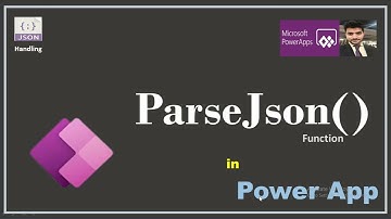 parsejson in power app | parsejson function in powerapps