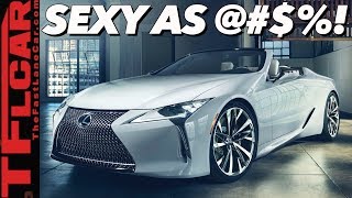 Lexus LC Convertible Concept: How Do You Improve on Sexy? Drop the Top!
