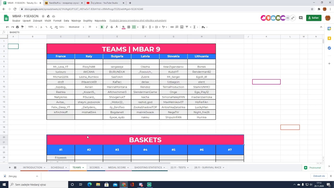 Minecraft Biathlon AR  - 9th Season | Random