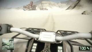 Quad Bike Driving in Single Player [Battlefield BC2]