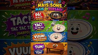 Tum, Tlim, Pá! 🎵 (A Dança dos Sons Divertidos)