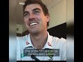 A fresh angle of alex careys accidental pool plunge in karachi  pat cummins reacts