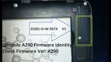 Qmobile A290 Firmware Identity And Seccessfully Flash