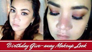 Birthday Giveaway Makeup Tutorial screenshot 3