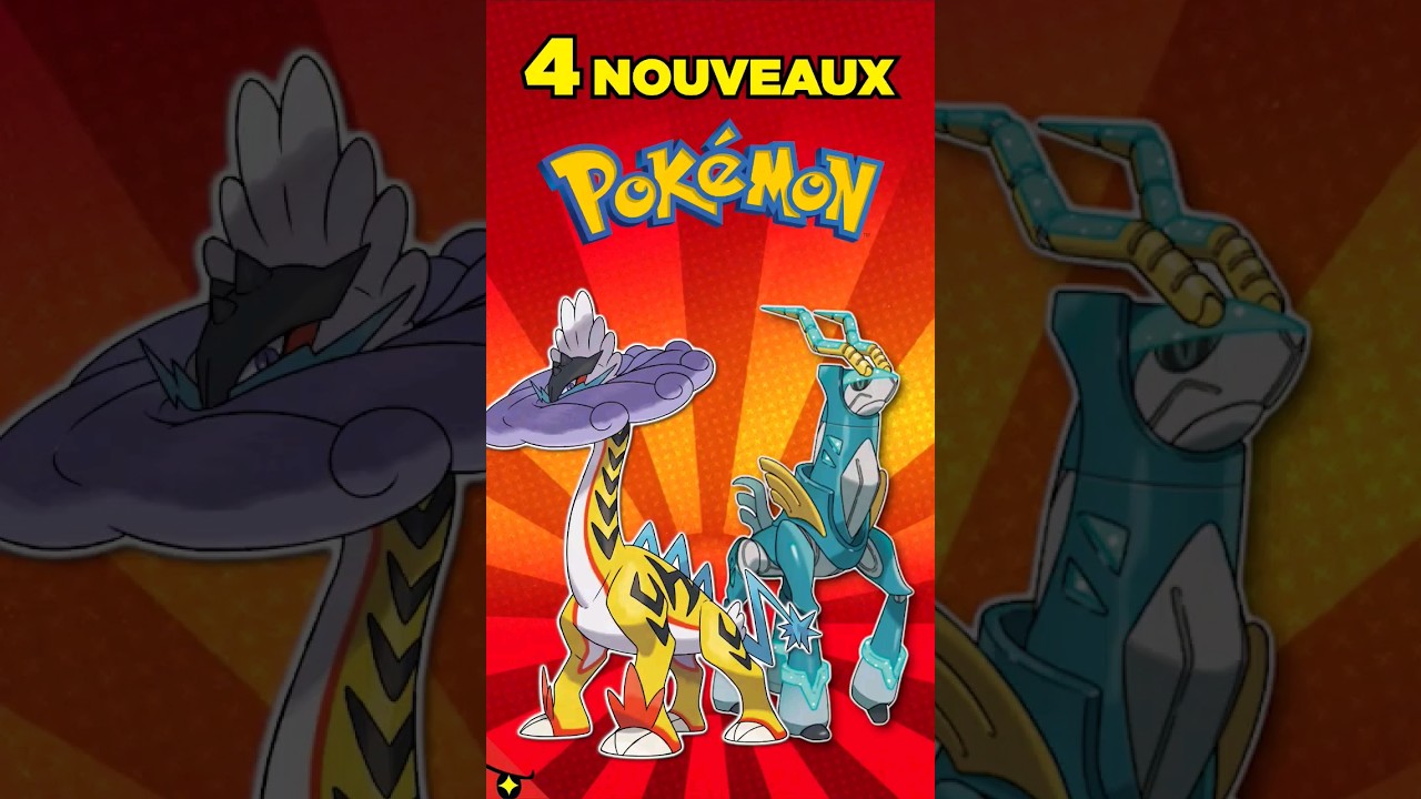 4 NOUVEAUX POKÉMON ANNONCÉS ! ?