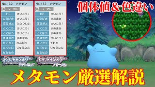 ダイパリメイク 正しくやれば意外といける ポケトレ連鎖のコツ メタモン厳選解説 色違いも ポケモンbdsp Youtube