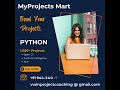 Final Year Projects 2024 - MyProjects Mart #tutorial #python #matlabtutorials #webapplications