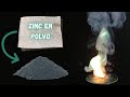 ✨Haciendo ZINC en POLVO🧪a partir de Lámina de Zinc🔧|Experimento de química| Zn→ZnCl2→Zn(OH)2→ZnO→Zn