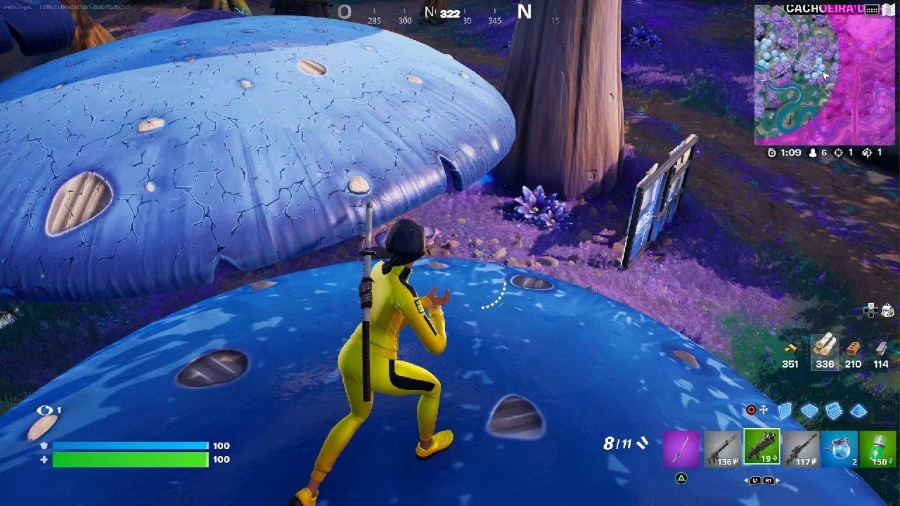 Fortnite PS5 Skin Bruce Lee e Kill BiLL Vitรณria. YouTube