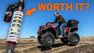Budget ATV suspension install // Is it any good?