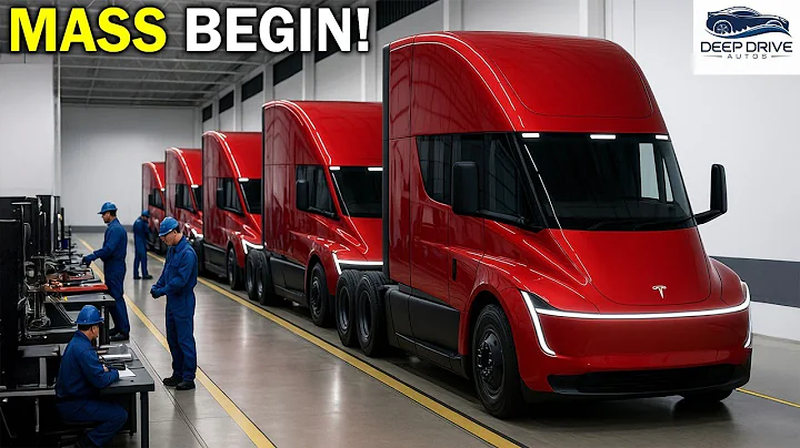 Finally! 2026 Tesla Semi Ready for Production — Elon Musk Reveals Game-Changing Update!