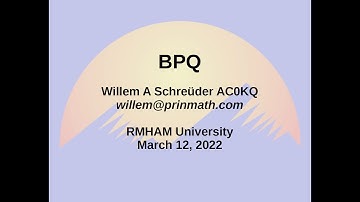 RMHAM U Tech Talk: Wireless Data Transmission - BPQ