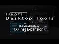 EFNOTE Desktop Tools App | IX (Inst Expansion)