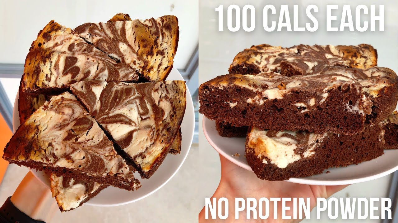 High Protein, Low Calorie Brownie Recipe No Protein Powder YouTube